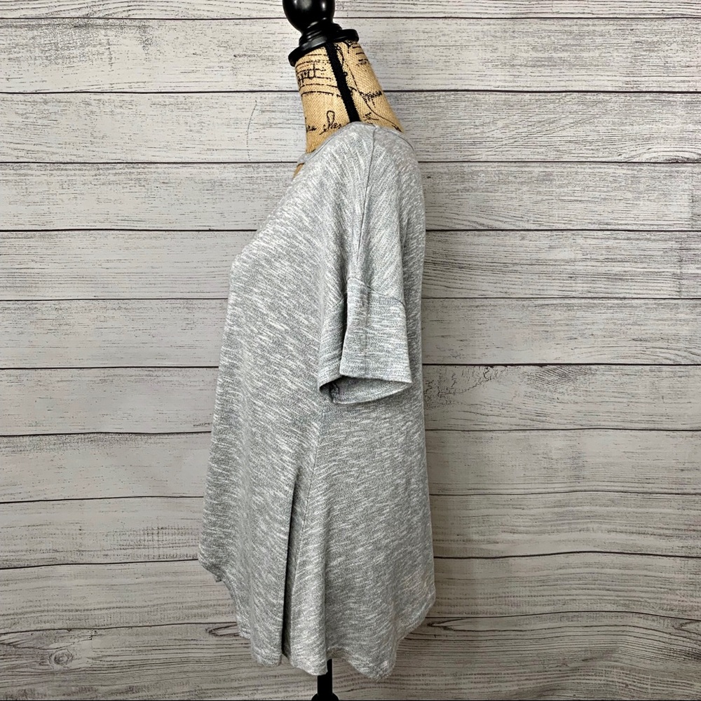 Juicy Couture | Cutout Shark-Bite Tee Shirt SZ S - Picture 7 of 8